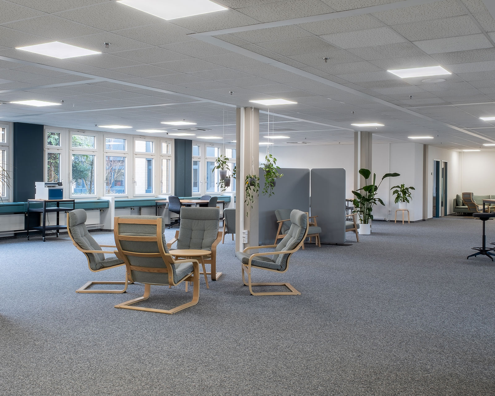 Grosser Seminarraum Mägenwil – Hub 6 im ICT LearnHub für Veranstaltungen bis 60 Personen